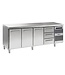 Koelwerkbank Gastro K 2207 CSG A DL/DL/DL/3D L2 - 1/1 GN