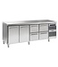 Koelwerkbank Gastro K 2207 CSG A DL/DL/2D/2D L2 - 1/1 GN