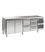 Koelwerkbank Gastro K 2207 CSG A DL/DL/2D/3DR L2 - 1/1 GN