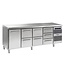 Koelwerkbank Gastro K 2207 CSG A DL/2D/2D/3D L2 - 1/1 GN