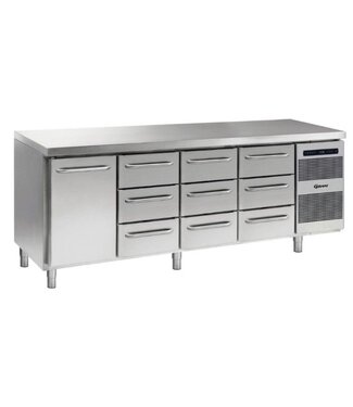 Gram Koelwerkbank Gastro K 2207 CSG A DL/3D/3D/3D L2 - 1/1 GN