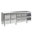 Koelwerkbank Gastro K 2207 CSG A 2D/2D/3D/3D L2 - 1/1 GN