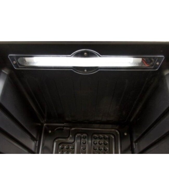 Koelkast glasdeur zwart | 71L | (H)69x(B)43x(D)48cm