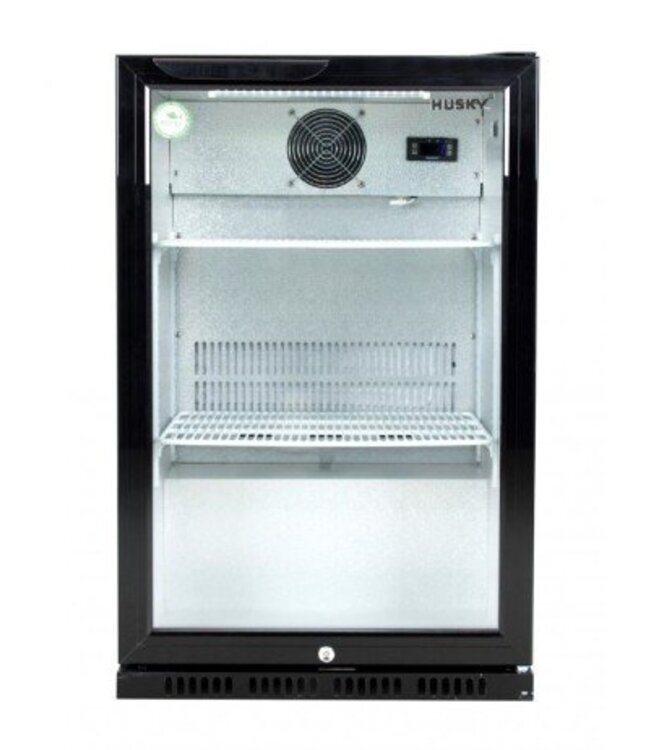 Barkoeling Horeca | 1 klapdeur | zwart | 130L | (H)86,8x(B)55,6x(D)54,1