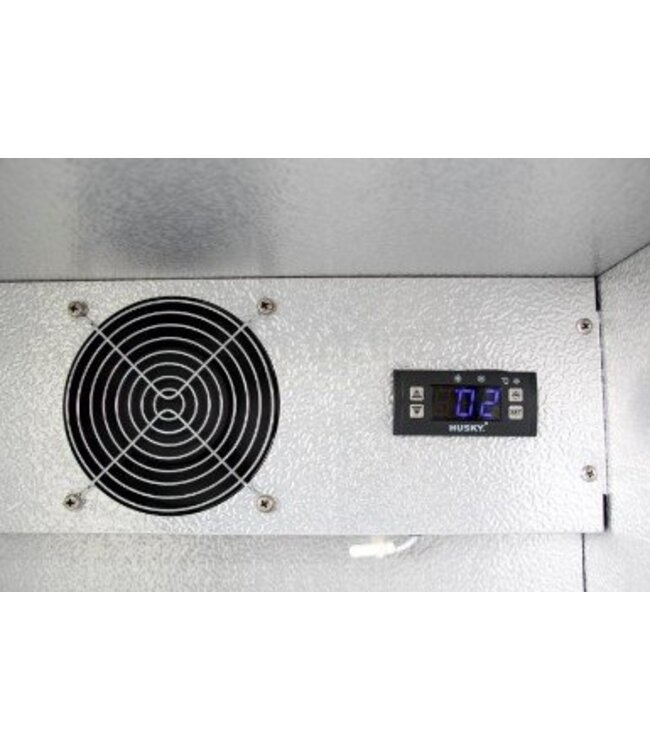 Barkoeling Horeca | 1 klapdeur | zwart | 130L | (H)86,8x(B)55,6x(D)54,1