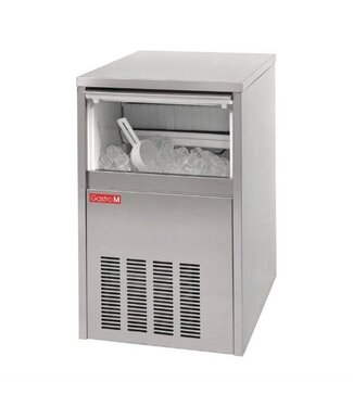 Gastro M IJsblokjesmachine Gastro M | holle ijsblokjes | 28kg/24u | 12kg bunker