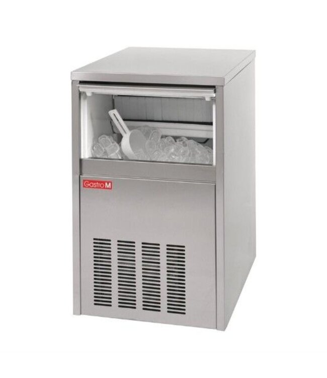 IJsblokjesmachine Gastro M | Holle ijsblokjes | 28kg/24u | 12kg bunker