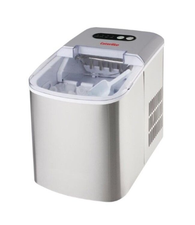 IJsblokjesmachine Caterlite | Handmatig water vullen | Holle ijsblokjes | 10kg/24u | 1kg bunker