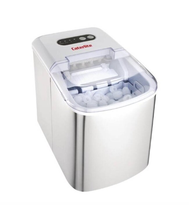 IJsblokjesmachine Caterlite | Handmatig water vullen | Holle ijsblokjes | 10kg/24u | 1kg bunker