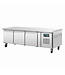 Polar Lage koelwerkbank | 3 deurs | 317L | (H)65x(B)179,5x(D)70