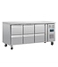 Polar Koelwerkbank RVS | 6 lades | 465L | (H)86x(B)179,5x(D)70