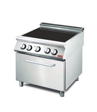 Gastro M Keramisch fornuis Gastro M 700 | 4 zones | met oven | (H)85x(B)80x(D)70