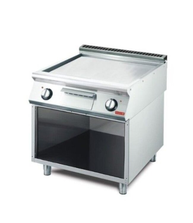 Elektrische bakplaat glad | verchroomd | Gastro M 700 | 10,8kW | (H)85x(B)80x(D)70