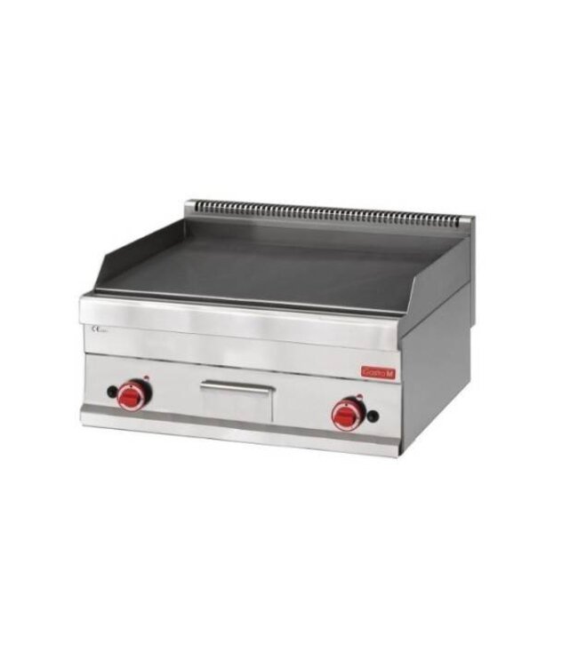 Gastro M Bakplaat gas Gastro M 650 | glad | aardgas | 11,4kW | (H)28x(B)70x(D)65