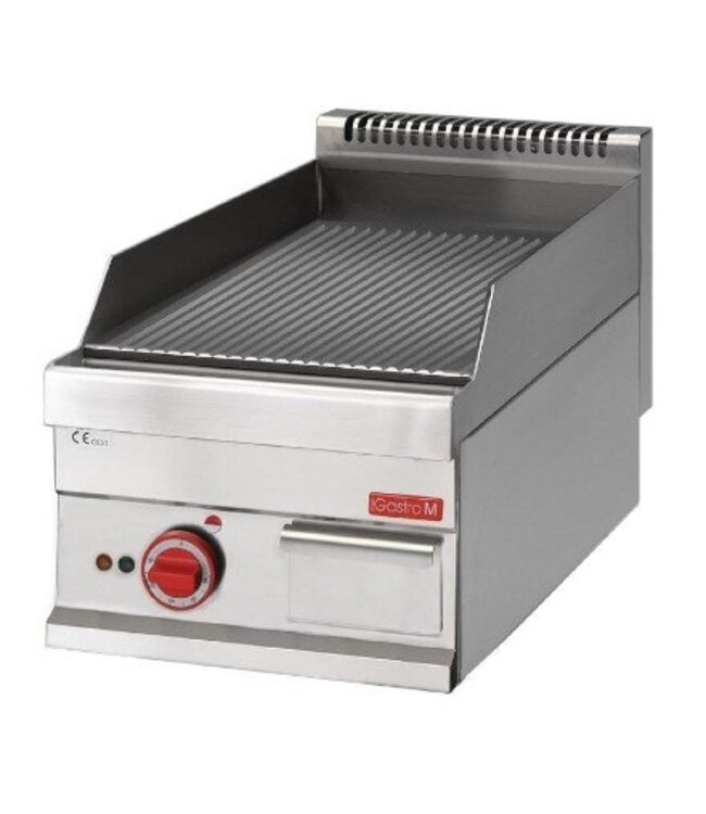 Elektrische bakplaat Gastro M 650 | gegroefd | 5,7kW | (H)28x(B)40x(D)65