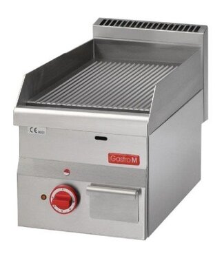 Gastro M Elektrische bakplaat Gastro M 600 | gegroefd | 400V/3kW | (H)28x(B)30x(D)60