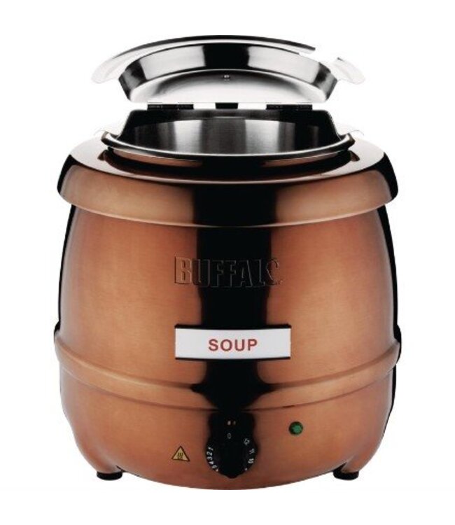 Soepketel - koper - 10 L