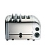 Dualit Combi brood/tosti toaster - 4 sleuven met 2 klemmen