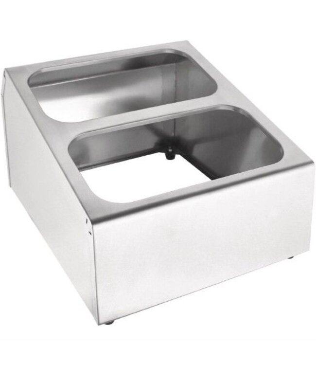 GN bakken houder - 2x 1/3GN of 4x 1/6GN