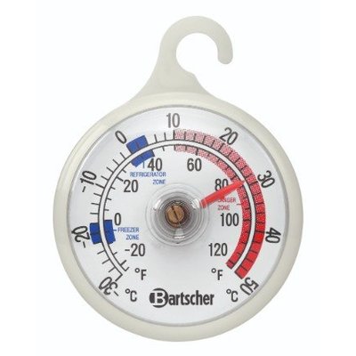verlamming specificeren Laat je zien Diepvries en koelkast thermometer voor -30 tot 50 graden - rood | Bartscher  A292049 - HorecaRama
