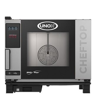 Unox Combisteamer - XEVC-0511-E1L - ChefTop MindMaps ONE - 5x 1/1GN - 230 volt - greep LINKS