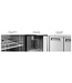 Hendi Koelwerkbank Kitchen Line | 3 deurs | (H)85x(B)180x(D)60