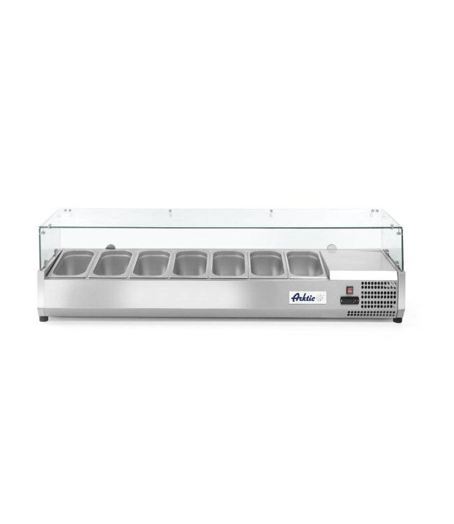 Opzetkoelvitrine Kitchen Line | 7x 1/3GN | (H)43x(B)160,5x(D)39,5