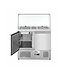 Arktic Saladette met glazen vitrine | 2 Deurs | 2x 1/1GN + 3x 1/6GN | (H)133x(B)91,2x(D)70,2cm