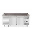 Arktic Pizzawerkbank Kitchen Line | 2 Deurs | 7 lades | (H)100x(B)202x(D)80,2cm