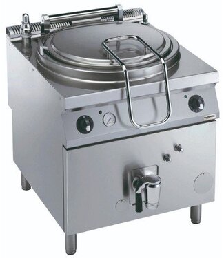 Combisteel Gas kookketel ProLine indirect | 150L | 24kW | Automatische tap | (H)85x(B)80(D)90