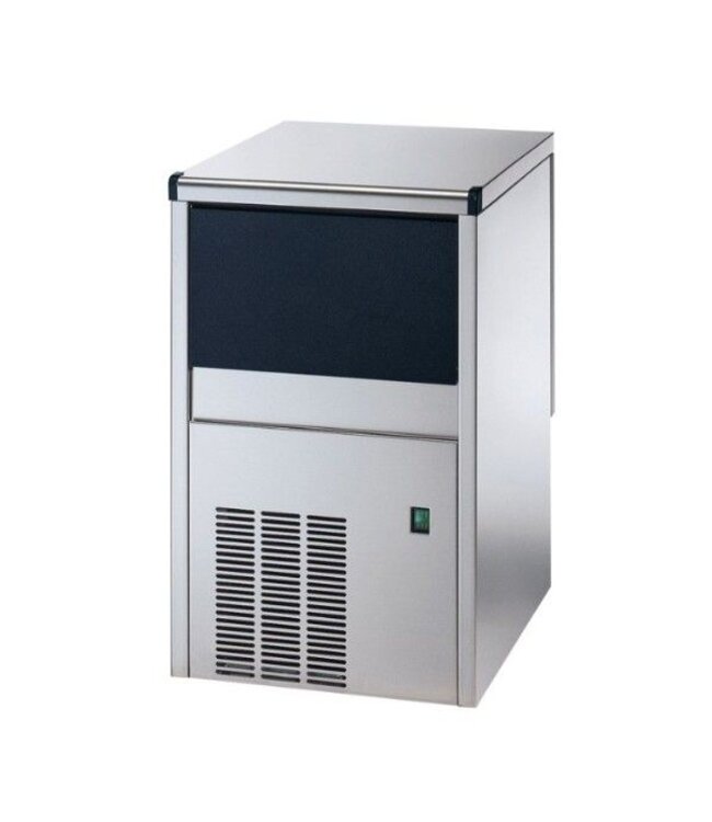 IJsblokjesmachine Pro | Holle ijsblokjes | 155kg/24u | 65kg bunker