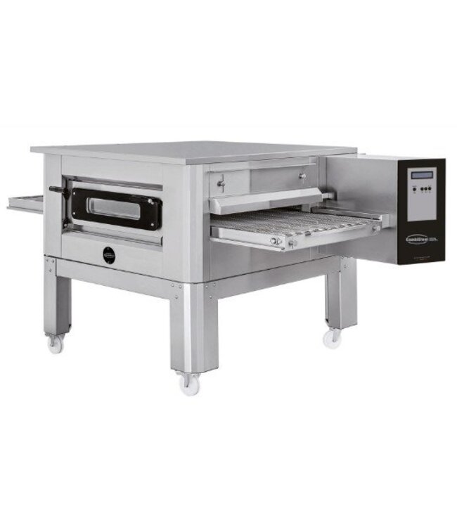 Combisteel Lopende band oven | tot 90 pizza's per uur | 14,2kW | inclusief onderstel