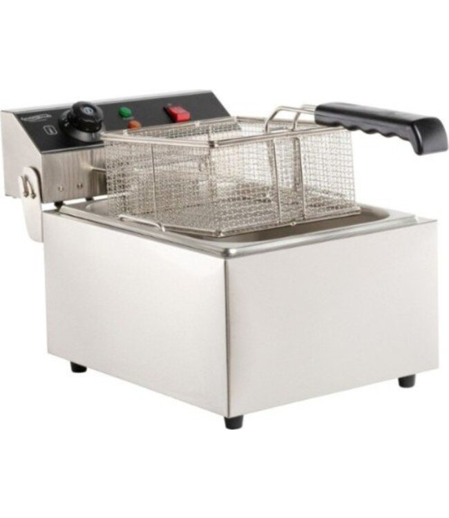 Elektrische friteuse | Tafelmodel | 6 liter | 3kW