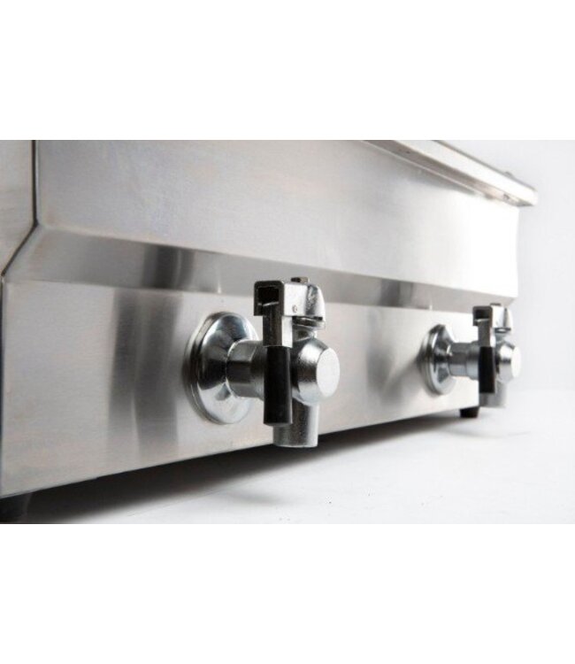 Elektrische friteuse | Tafelmodel | 2x10 liter | 2x5kW