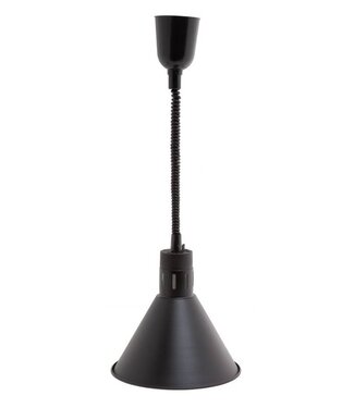 Combisteel Warmhoudlamp | Zwart | ø27,5cm