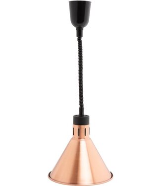 Combisteel Warmhoudlamp | Brons | ø27,5cm