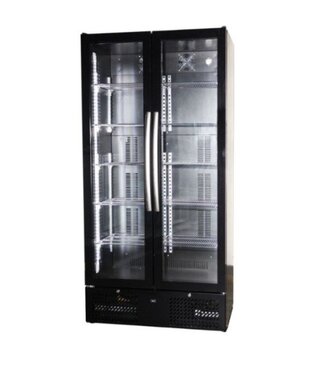 Combisteel Barkoelkast met glasdeuren | 10 roosters | 458L | (H)182x(B)90x(D)51,5