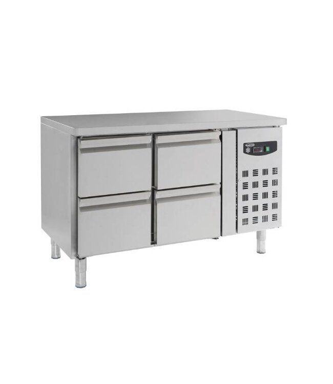 Combisteel Koelwerkbank Standard Line | 4 lades | 282L | (H)85x(B)136x(D)70