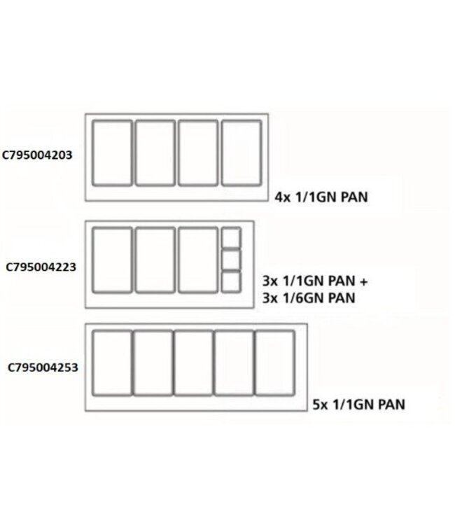 Saladette Standard Line | Met glasopstand | 2 deurs 60x40 | (H)136,5x(B)151x(D)80