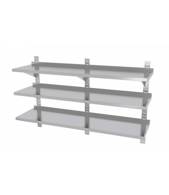 RVS wandkast en wandplank op maat