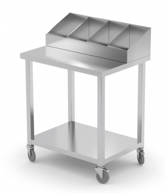 RVS trolley of serveerwagen op maat