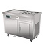 IJs teppanyaki - CaterCool | met garneerunit en onderkoeling | (H)86,5x(B)109x(D)72cm