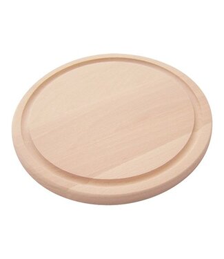 Snijplank hout rond 25cm