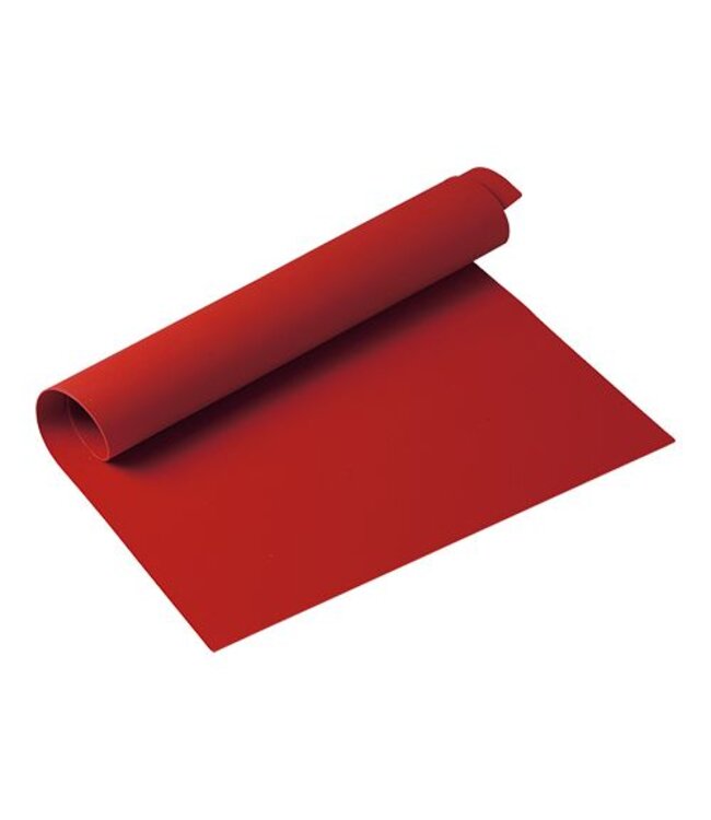 Bakmat siliconflex | 1/1GN | Siliconen | Rood