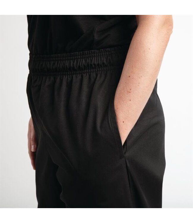 Koksbroek EasyFit zwart | Unisex | Maat S-XXL