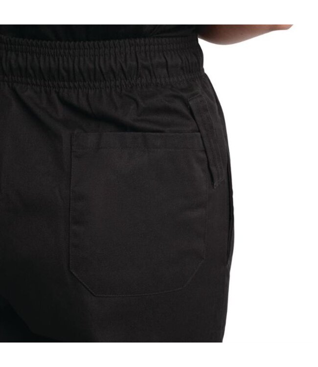 Koksbroek EasyFit zwart | Unisex | Maat S-XXL