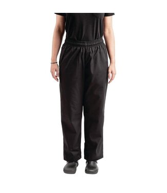 Whites Koksbroek EasyFit zwart | Unisex | Maat S-XXL