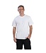 Wit t-shirt met buisconstructie | Unisex | Maat M-XL