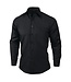 Uniform Works Overhemd met lange mouw zwart | Unisex | Maat S-XL