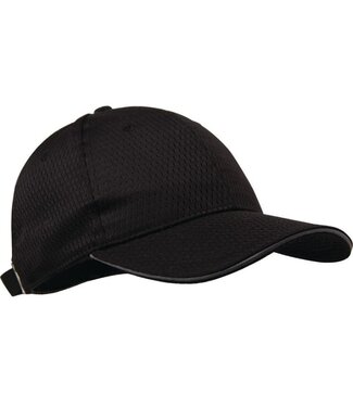 Chef Works Baseball cap - Zwart en grijze kleur - universele maat